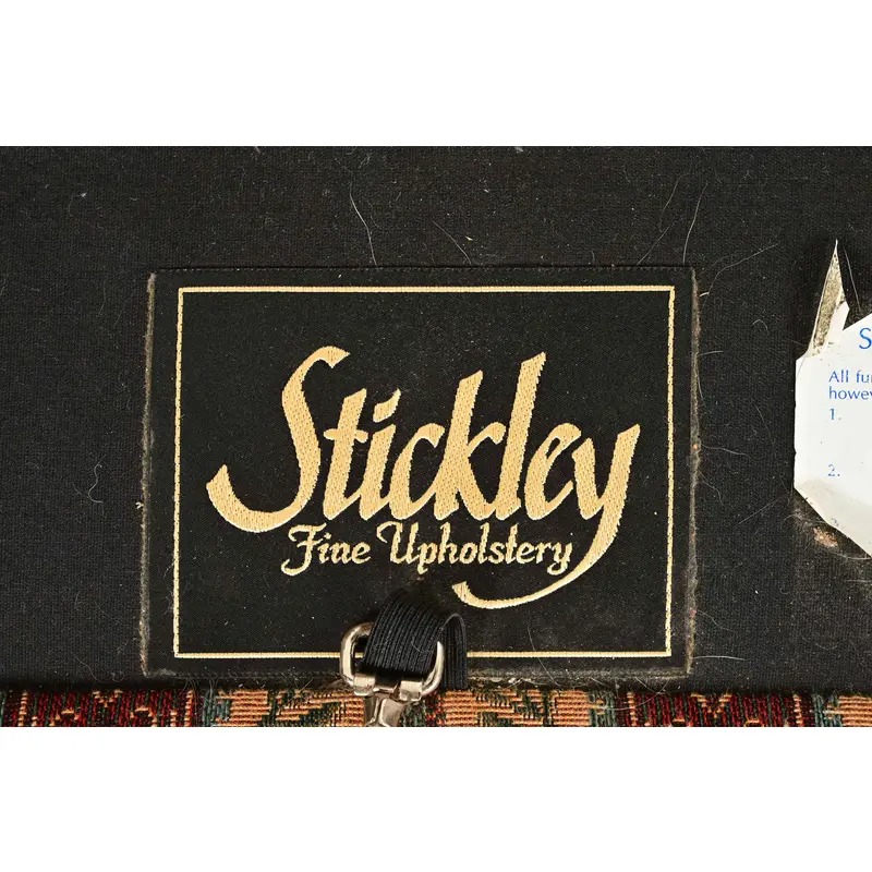 Stickley Mission Arts and Crafts Cherry Wood Spindle Settle Sofa - Image 11