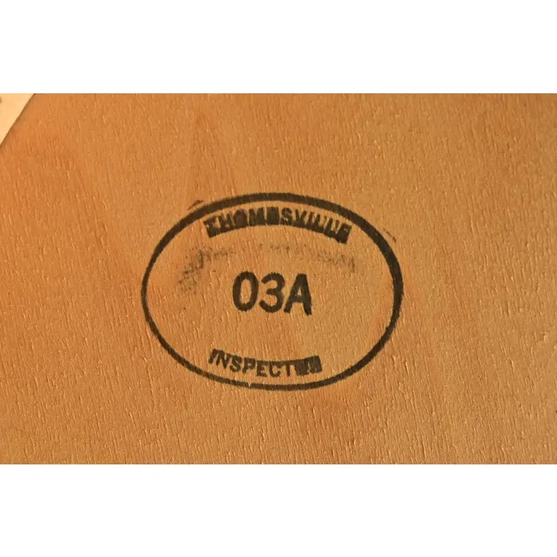 Thomasville Mid-Century Hollywood Regency Chinoiserie Walnut Extension Dining Table, Circa 1970s - Image 11