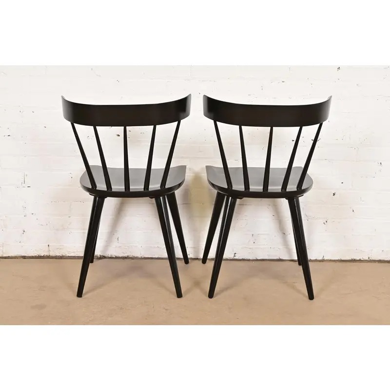 Paul McCobb Planner Group Mid-Century Modern Spindle Back Dining Chairs, Set of Eight - Image 12