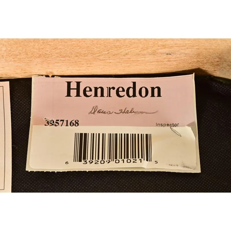 Henredon Modern Art Deco Carved Oak Side Chairs or Dining Chairs, Pair - Image 13