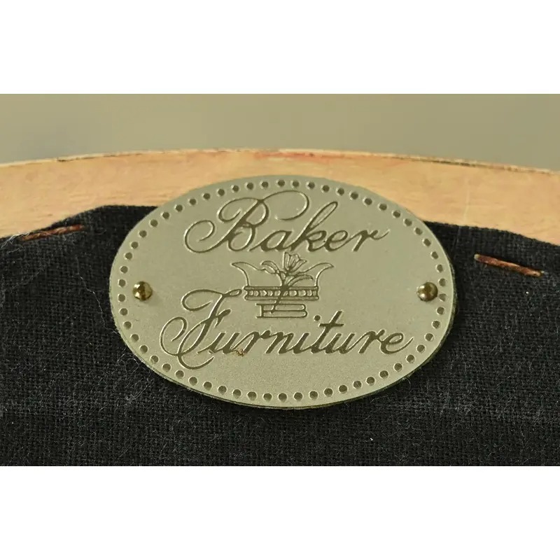 Baker Furniture French Regency Louis XVI Cream and Pink Lacquered Dining Chairs, Set of Four - Image 14