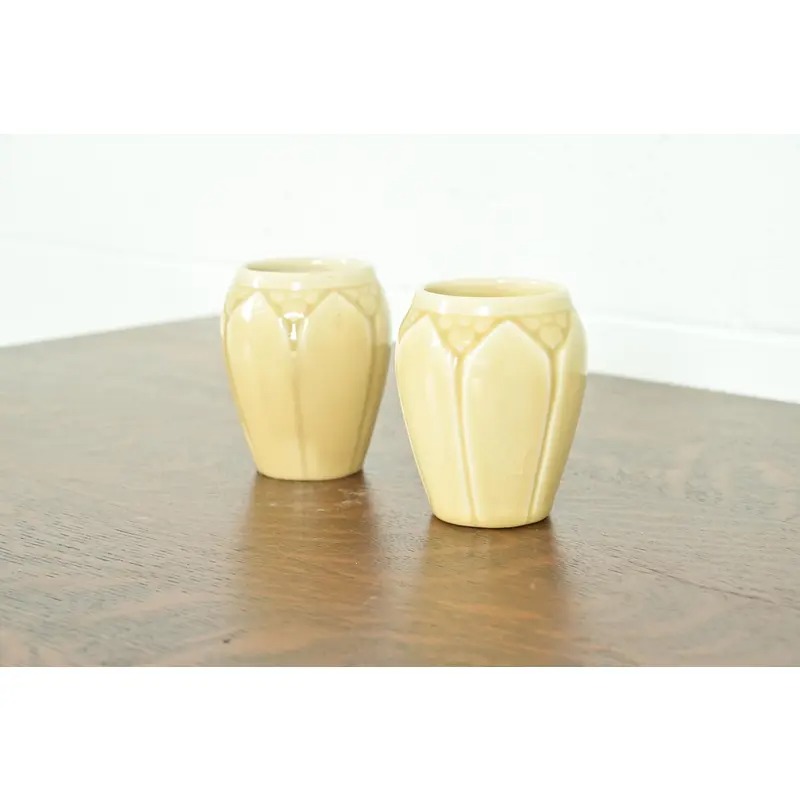 Rookwood Pottery Arts & Crafts Glazed Ceramic Vases, 1944 - Image 3