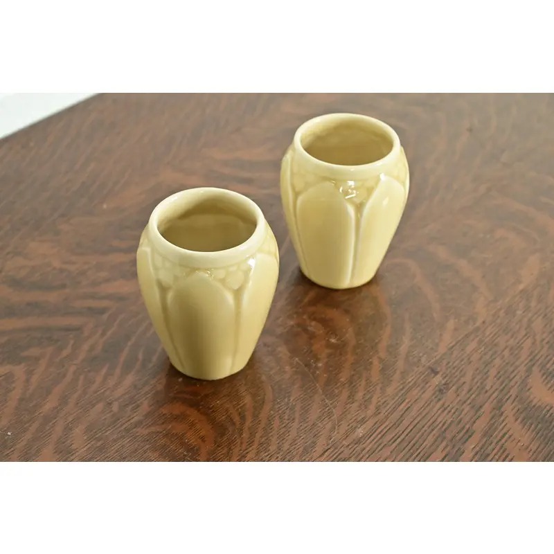 Rookwood Pottery Arts & Crafts Glazed Ceramic Vases, 1944 - Image 4