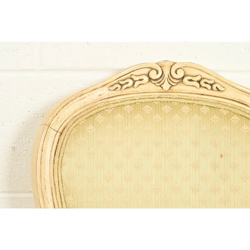 Karges French Regency Louis XVI Cream Lacquered Dining Chairs, Set of Six - Image 6