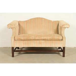 Ethan Allen Chippendale Camelback Loveseat or Sofa