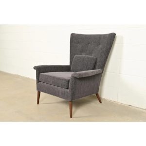 Paul McCobb Planner Group Mid-Century Modern Upholstered Lounge Chair, 1950s