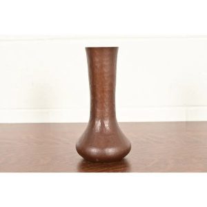 Ramon Ramirez Arts & Crafts Hammered Copper Vase
