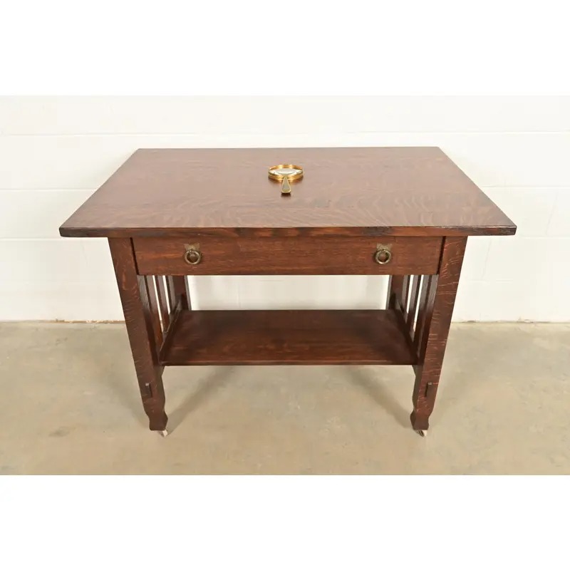 Tiffany Studios New York Graduate Pattern Bronze Doré Magnifying Glass - Image 12