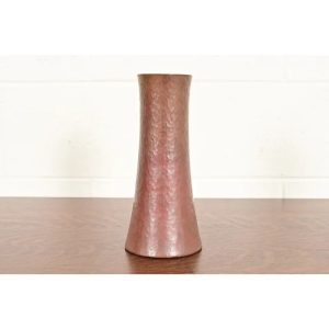 Ramon Ramirez Arts & Crafts Hammered Copper Vase