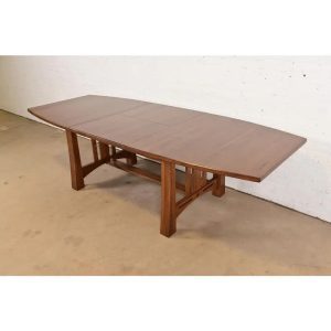 Stickley Style Mission Oak Arts & Crafts Extension Dining Table, Newly Refinished
