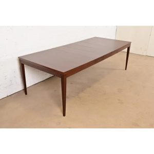 Drexel French Regency Louis XVI Mahogany Extension Dining Table, Newly Refinished