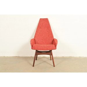 Adrian Pearsall for Craft Associates Mid-Century Modern High Back Lounge Chair, 1960s