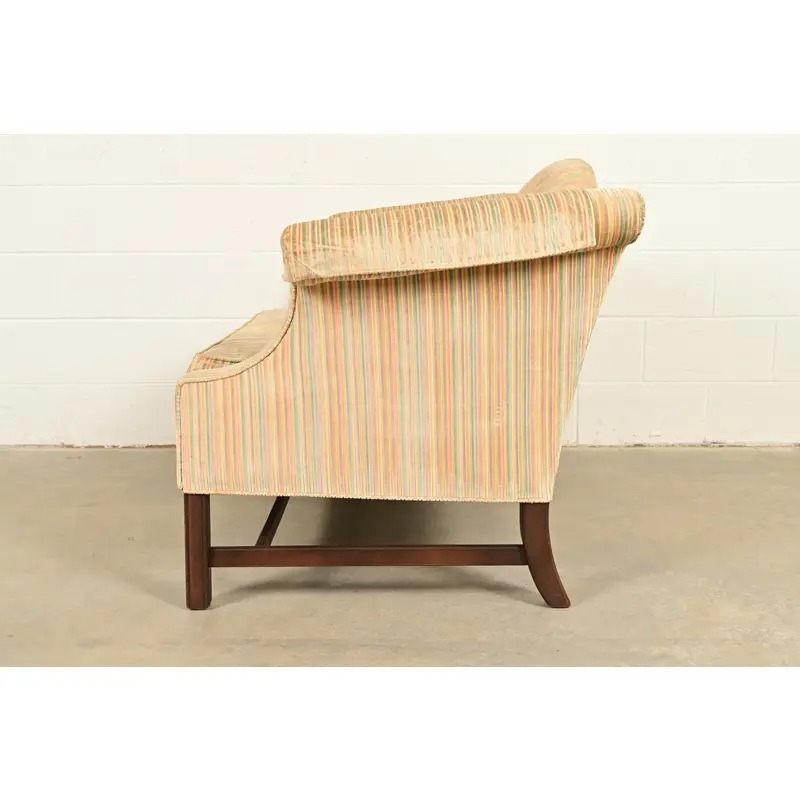 Ethan Allen Chippendale Camelback Loveseat or Sofa - Image 9