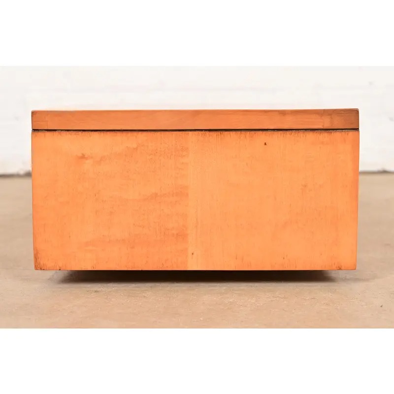 Paul McCobb Planner Group Solid Birch Ten-Drawer Jewelry Chest, Newly Refinished - Image 9