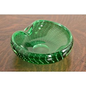 Archimede Seguso Style Italian Murano Glass Ashtray or Catchall