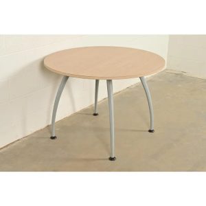 Herman Miller Style Modern Spider Leg Round Dining Table or Game Table