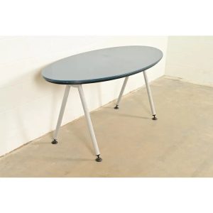 Herman Miller Style Modern Oval Dining Table or Library Table