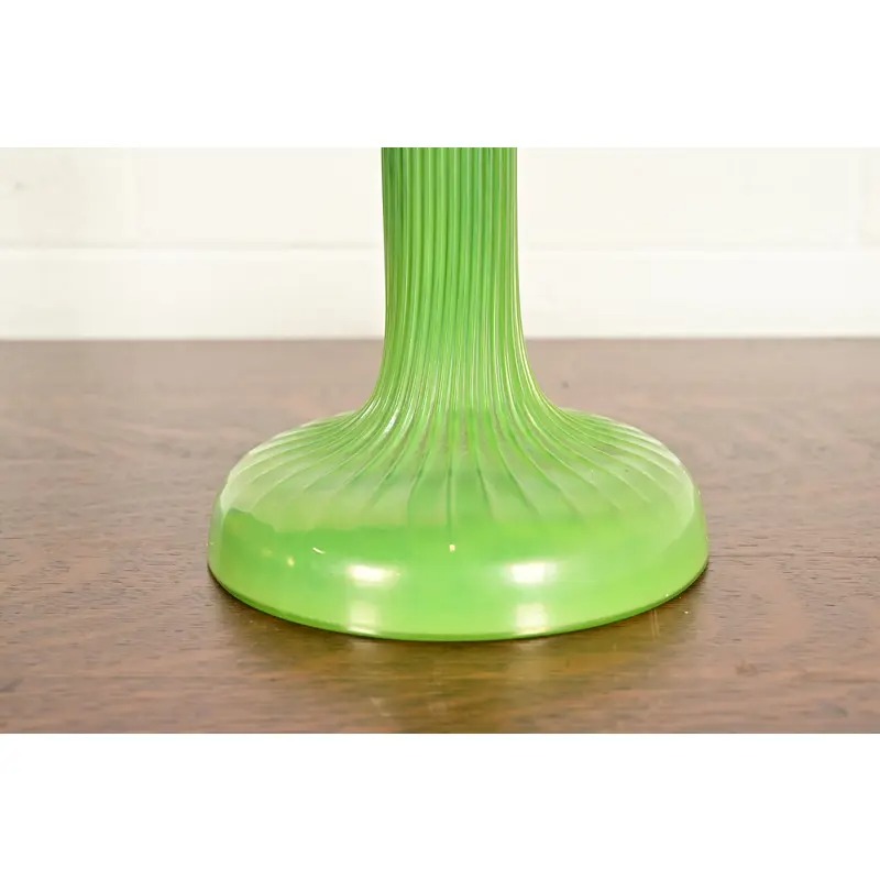 Louis Comfort Tiffany Favrile Art Glass Table Lamp or Desk Lamp, Circa 1910 - Image 11