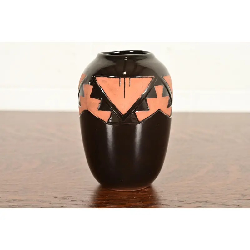 Navajo Glazed Ceramic Vase