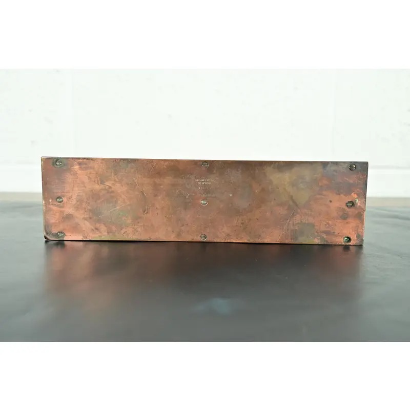 Tiffany Studios New York Zodiac Pattern Bronze Letter Rack - Image 11