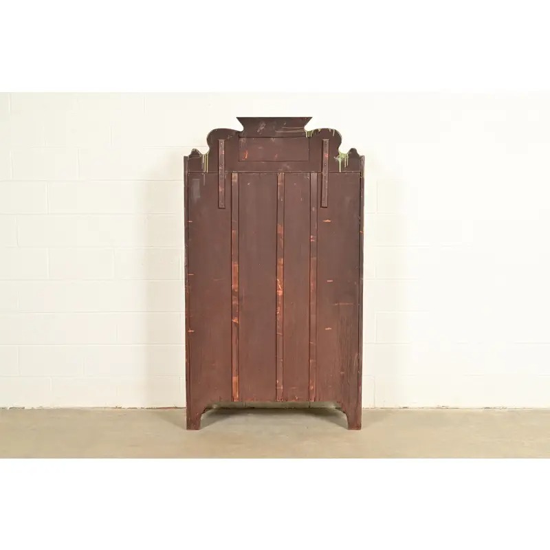 Antique Victorian Carved Walnut Bookcase, Circa 1890s - Image 12