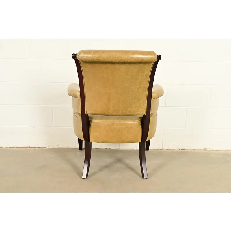 Barbara Barry for Baker Furniture Modern Regency Lounge Chair - Image 12