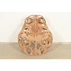 Organic Modern Rope Lace Lounge Chair by Jo-Liza