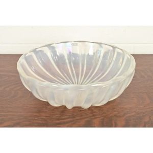 Seguso Vetri D’Arte Italian Murano Glass Large Centerpiece Bowl or Fruit Bowl
