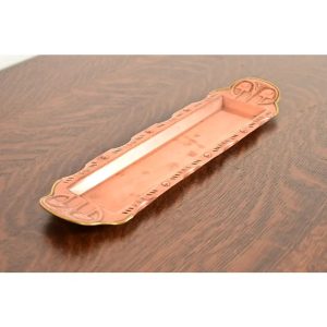 Liberty & Co. Style English Arts & Crafts Copper and Brass Tray