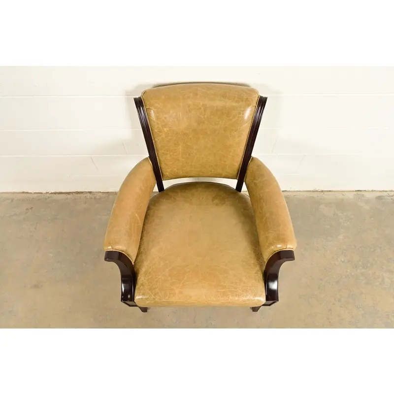 Barbara Barry for Baker Furniture Modern Regency Lounge Chair - Image 5