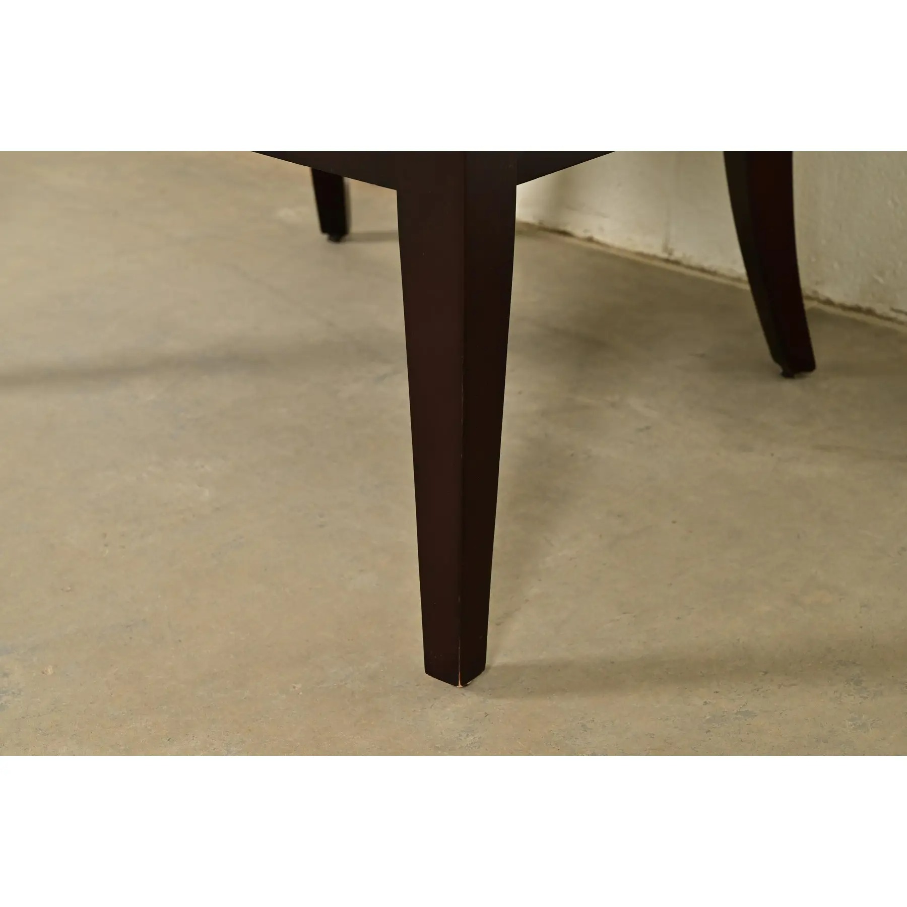 Barbara Barry for Baker Furniture Modern Regency Lounge Chairs, Pair - Image 11