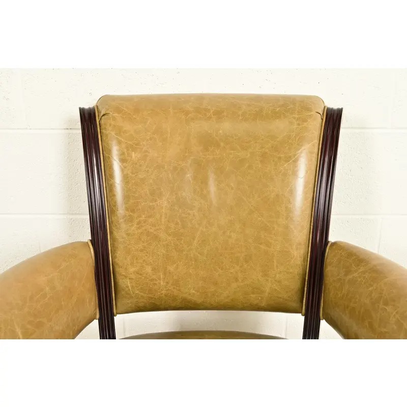 Barbara Barry for Baker Furniture Modern Regency Lounge Chair - Image 6