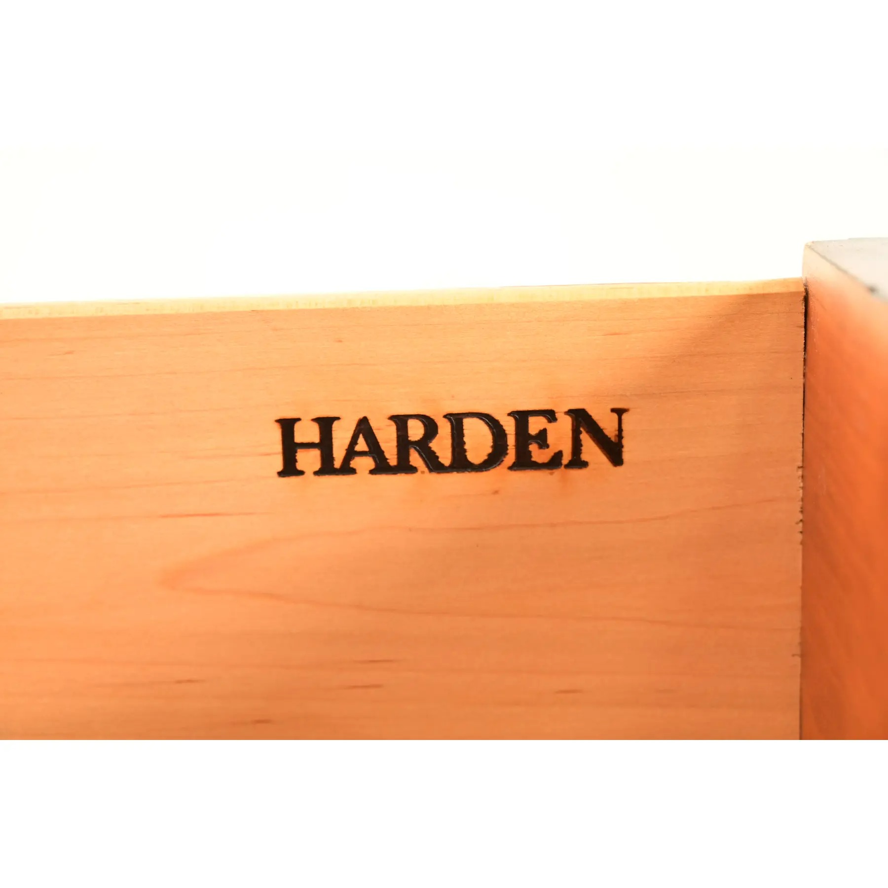 Harden Furniture French Provincial Louis XV Carved Walnut Three-Drawer Dresser or Chest of Drawers - Image 10