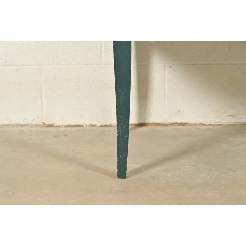 Eliel Saarinen Cranbrook "The Blue Settee" Art Nouveau Settle Sofa or Bench - Image 8
