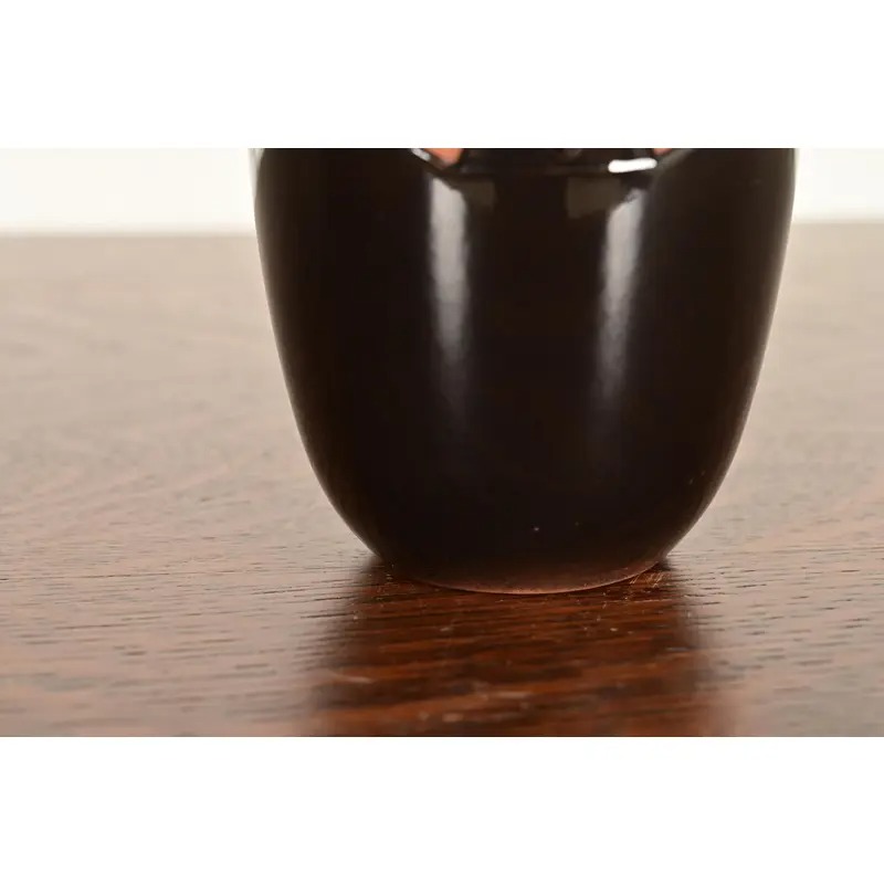 Navajo Glazed Ceramic Vase - Image 8