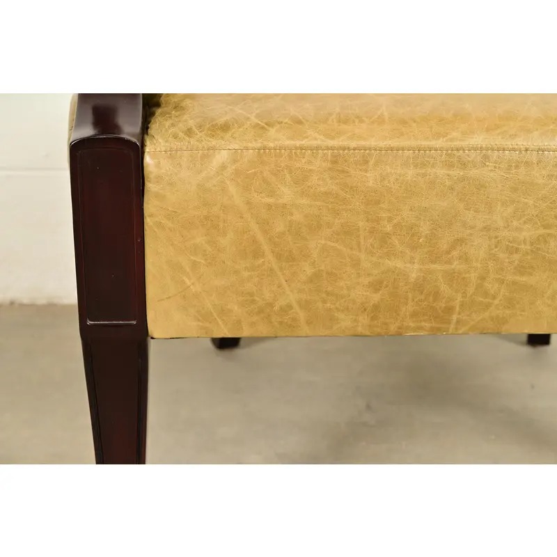 Barbara Barry for Baker Furniture Modern Regency Lounge Chair - Image 9