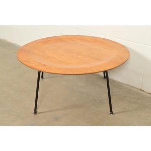 Early Eames for Herman Miller CTM Ash Coffee Table, Circa 1950s