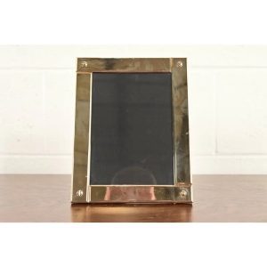 Ralph Lauren Art Deco Silver Plate Picture Frame