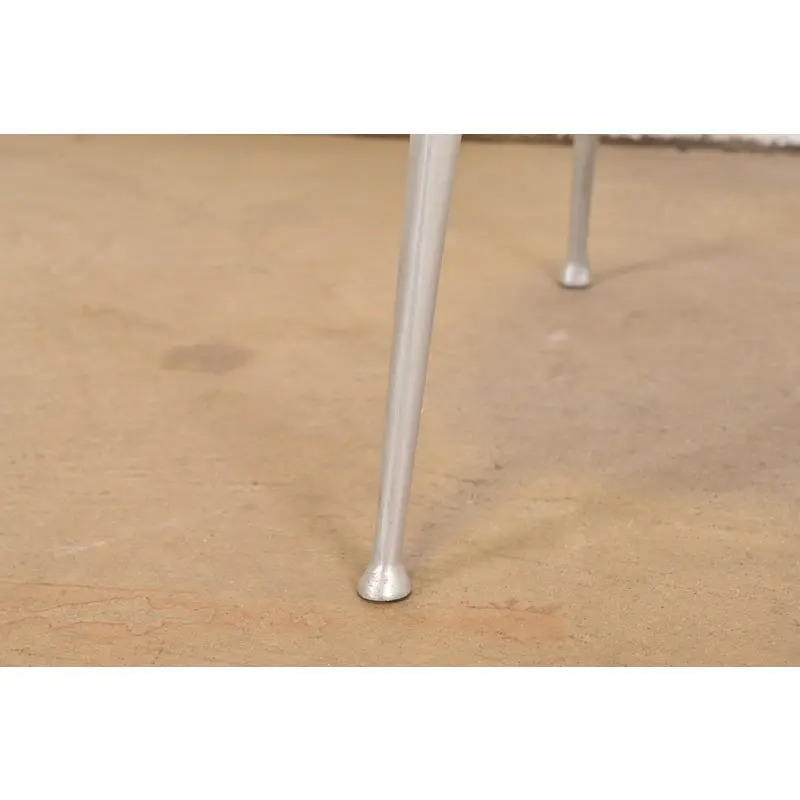 Shelby Williams Mid-Century Modern Aluminum "Gazelle" Chairs, Pair - Image 9