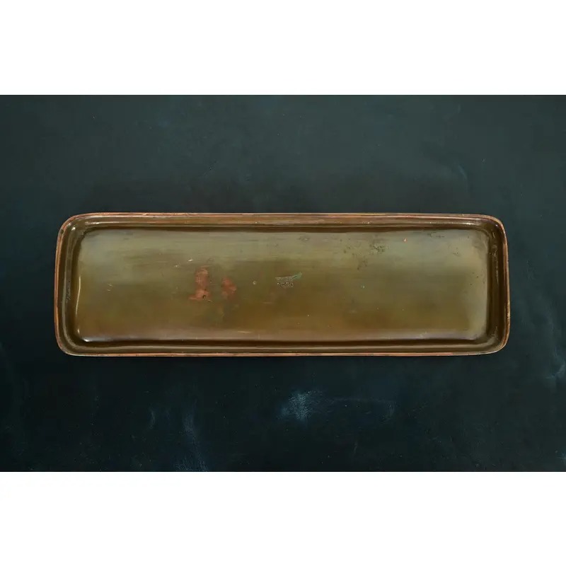 Tiffany Studios New York Zodiac Pattern Bronze Pen Tray - Image 9