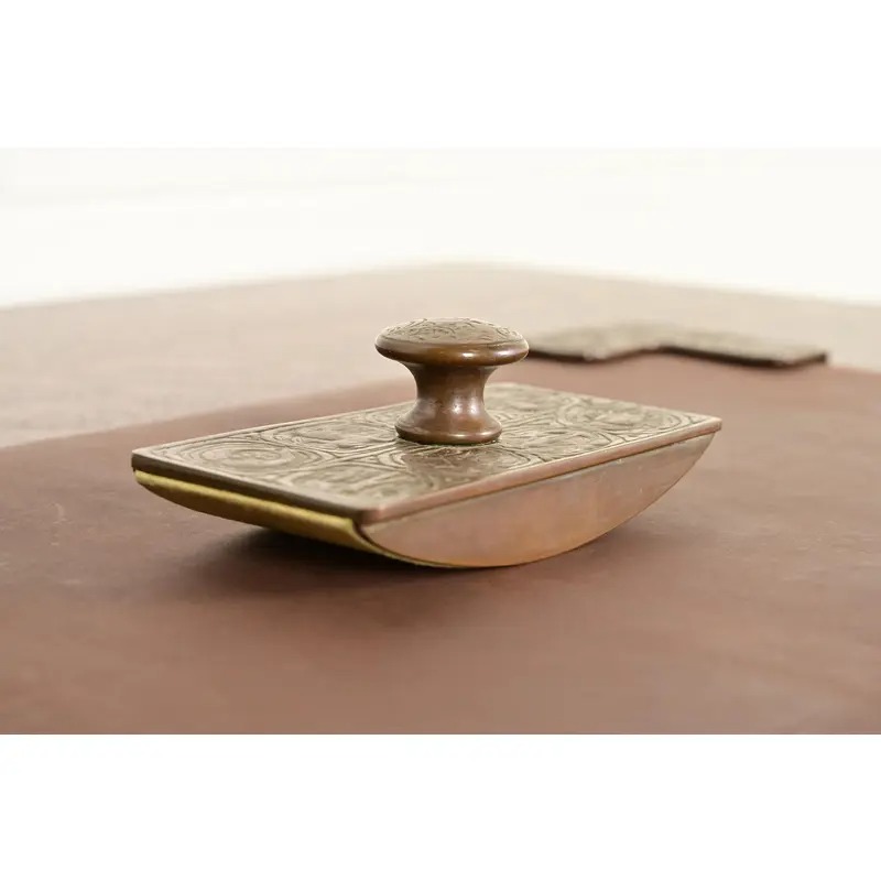 Tiffany Studios New York Zodiac Pattern Bronze Rocker Blotter - Image 4