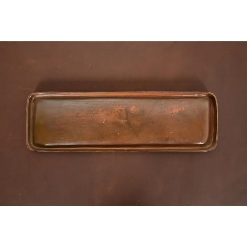 Tiffany Studios New York Zodiac Pattern Bronze Pen Tray - Image 9