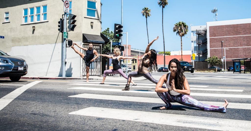 silverlake yoga studio one down dog