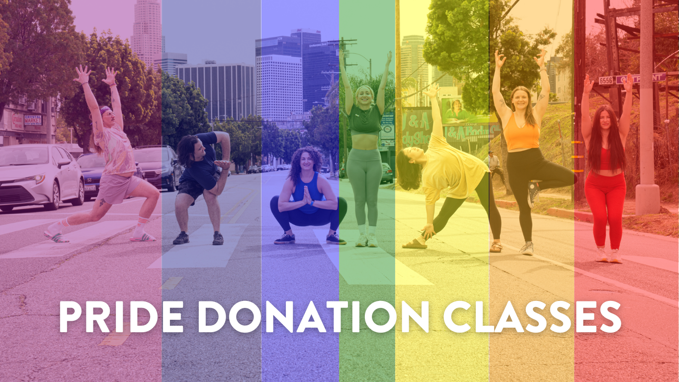 pride donation classes