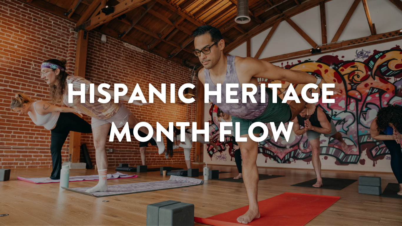 hispanic heritage month community yoga flow in la