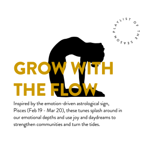 grow with the flow: a pisces themed yoga playlist 