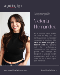 Victoria hernandez bio tarot workshop