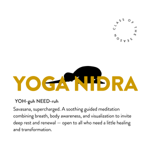 scorpio season class feature - yoga nidra or 'conscious unsconsciousness'