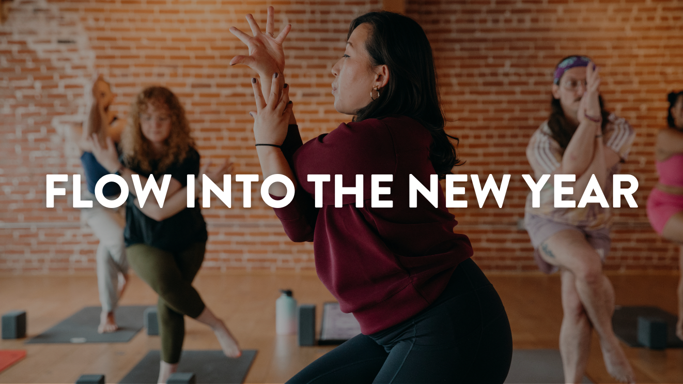 New Year's Day yoga class flow into the new year in hollywood