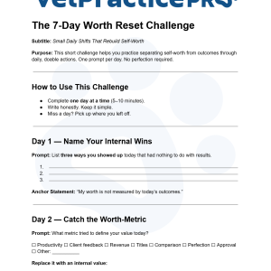 The 7-Day Worth Reset Challenge
